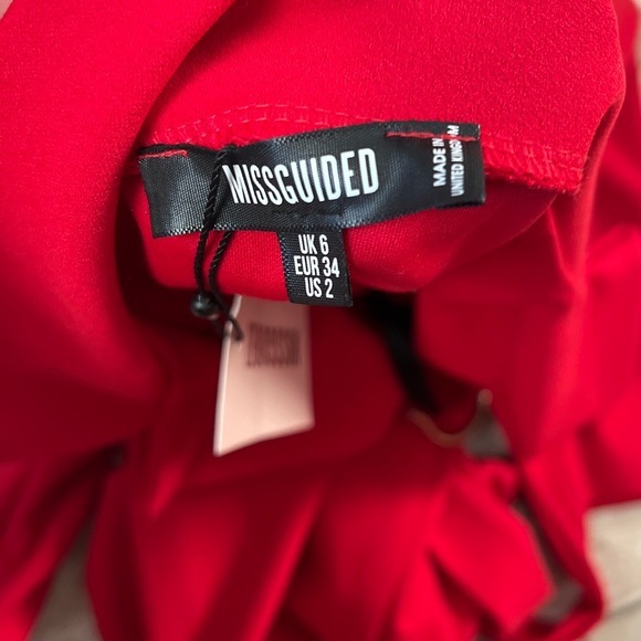 Missguided Long Sleeve Belted Blazer Dress - Picture 2 of 4